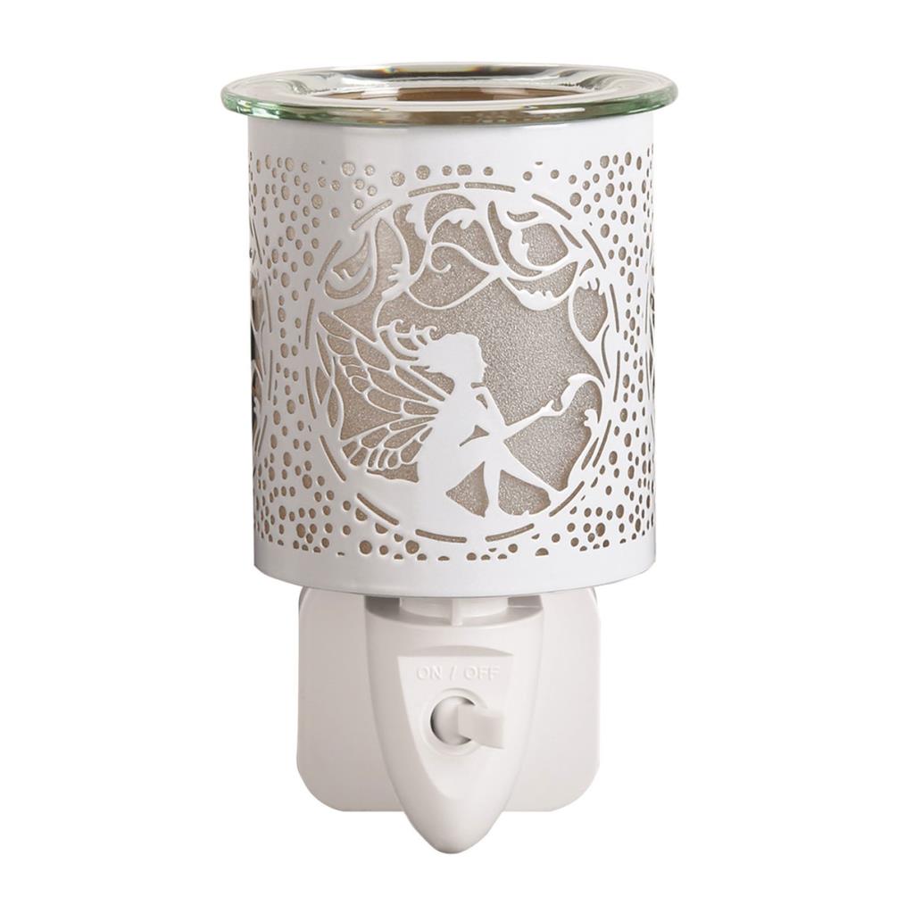 Aroma White & Gold Sitting Fairy Plug In Wax Melt Warmer Extra Image 1